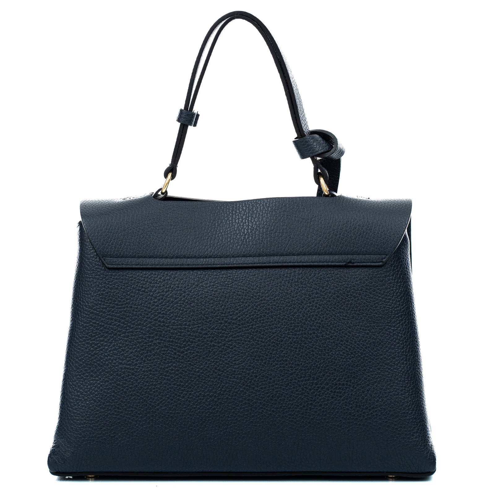 Borsa A Mano In Vera Pelle Donna Chiusura Clip Girevole Rindway