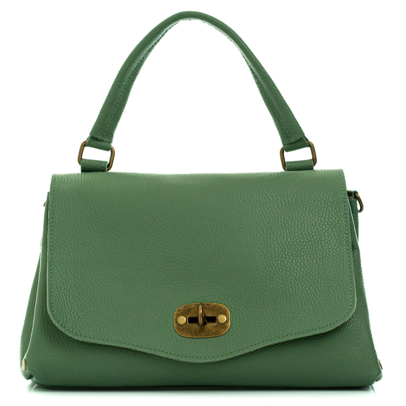 Borsa Postina A Mano Con Tracolla In Vera Pelle Donna Rindway