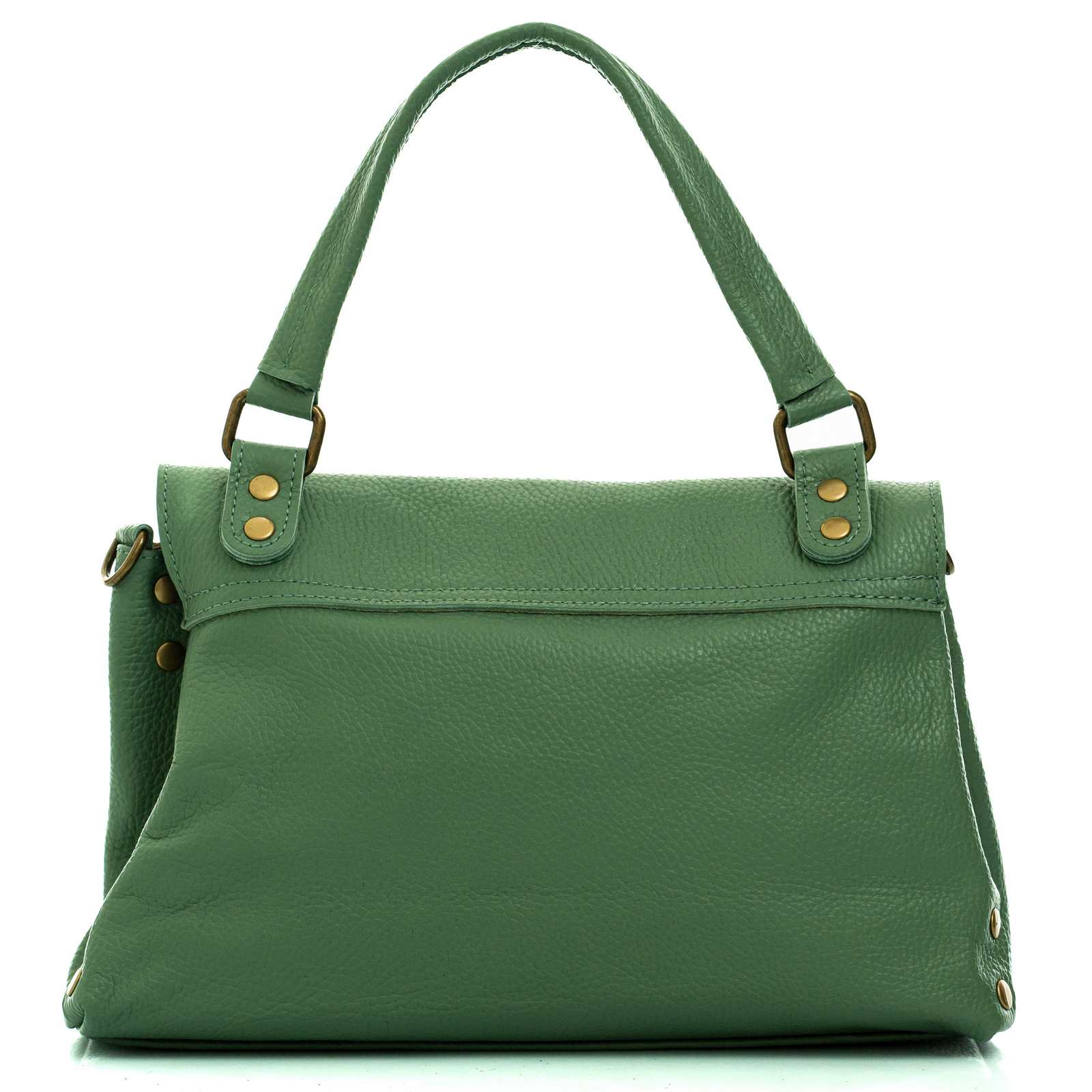 Borsa Postina A Mano Con Tracolla In Vera Pelle Donna Rindway