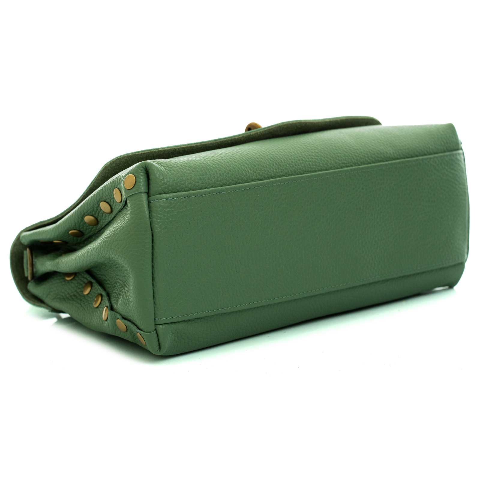 Borsa Postina A Mano Con Tracolla In Vera Pelle Donna Rindway