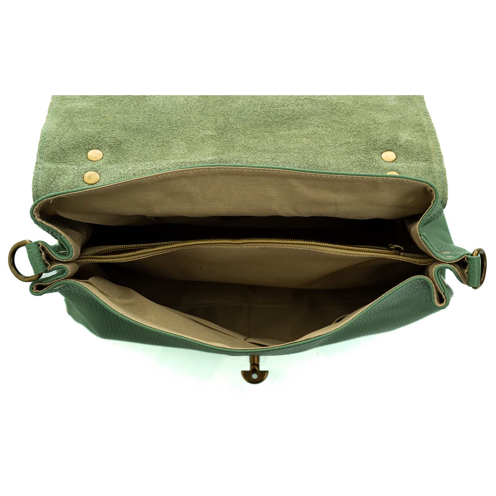 Borsa Postina A Mano Con Tracolla In Vera Pelle Donna Rindway