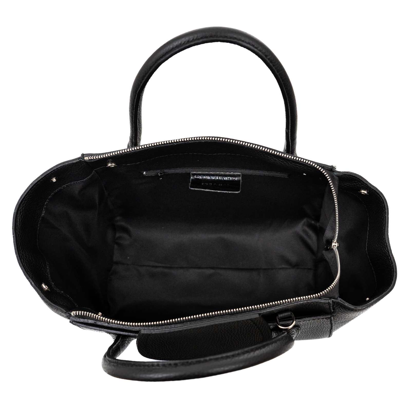 Borsa A Mano Grande In Vera Pelle Vitello Nappato Donna Rindway