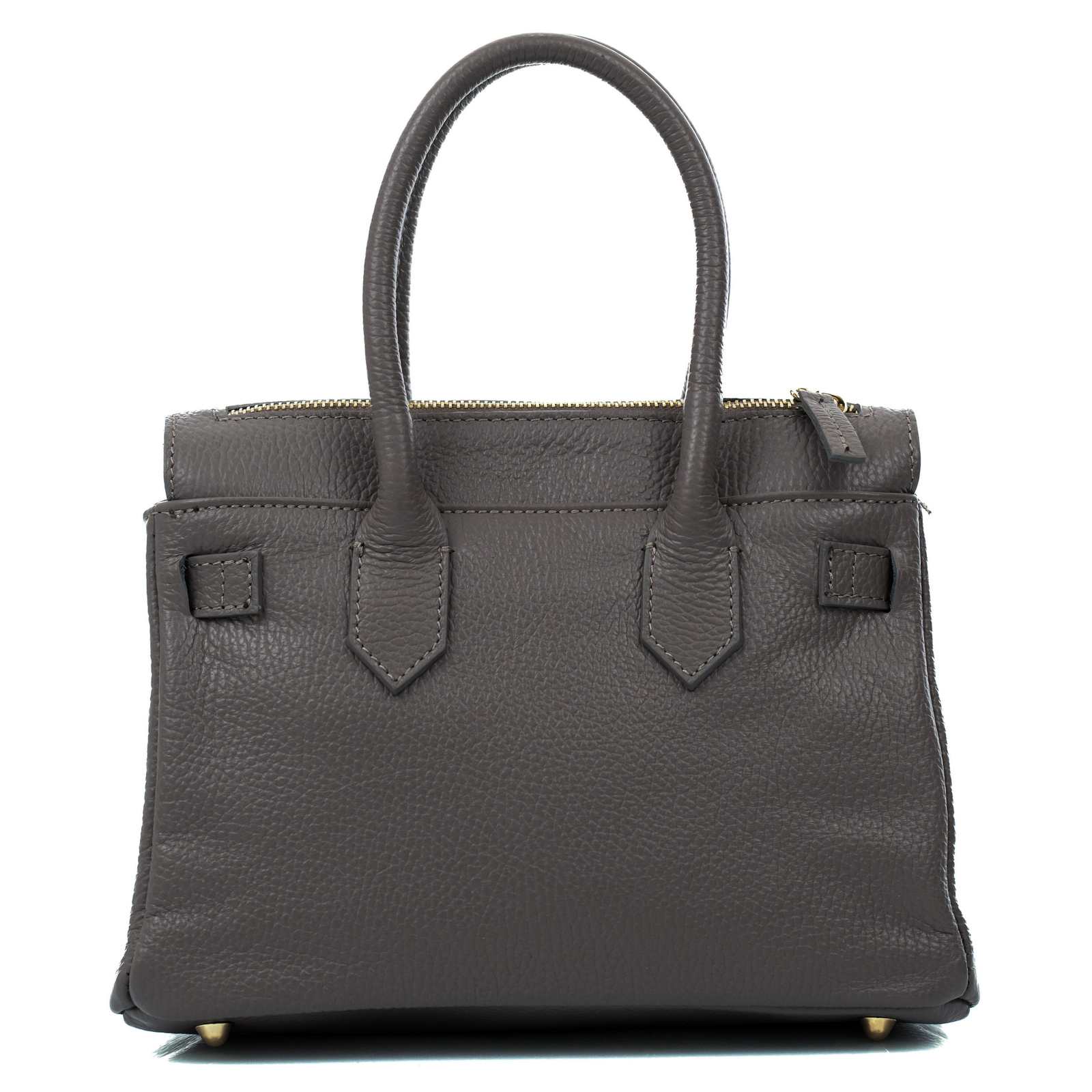 Borsa A Mano In Vera Pelle Morbida Donna Chiusura Con Fibbia Rindway