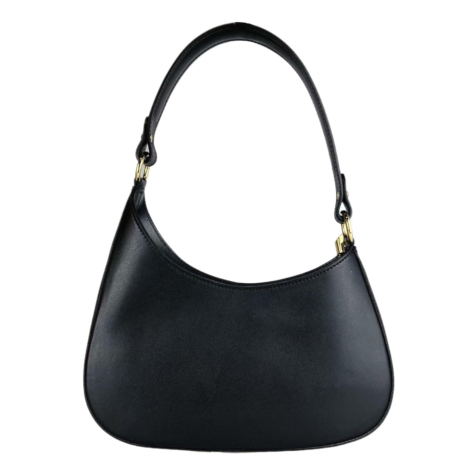 Borsa A Spalla In Vera Pelle Donna Semi Rigida Rindway