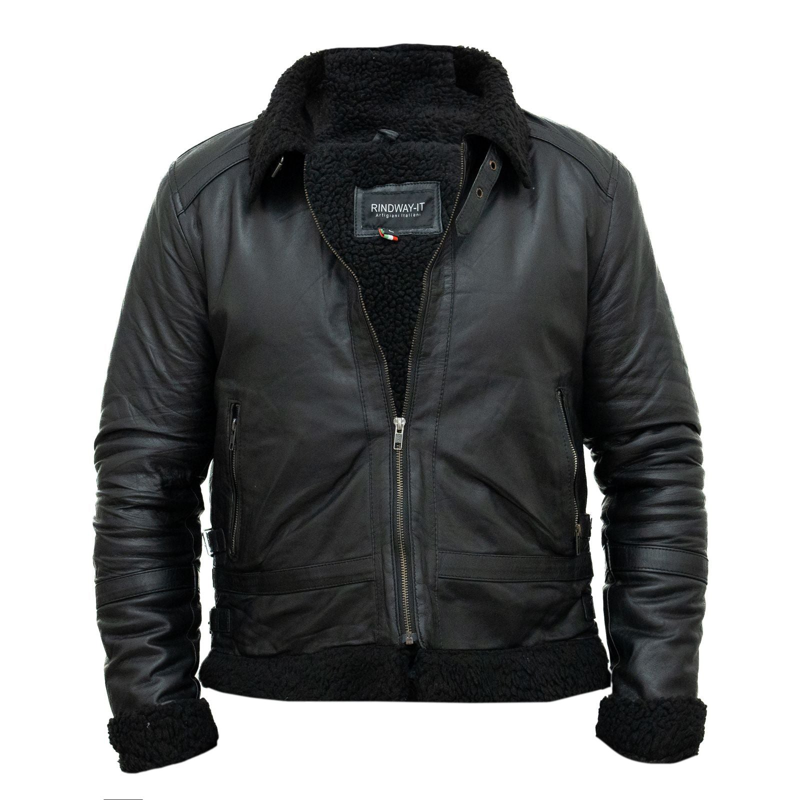 Giacca da motociclista in stile diamante stile Cafe Racer giacca di pelle da uom Giacca da motociclista in stile diamante stile Cafe Racer giacca di pelle da uom