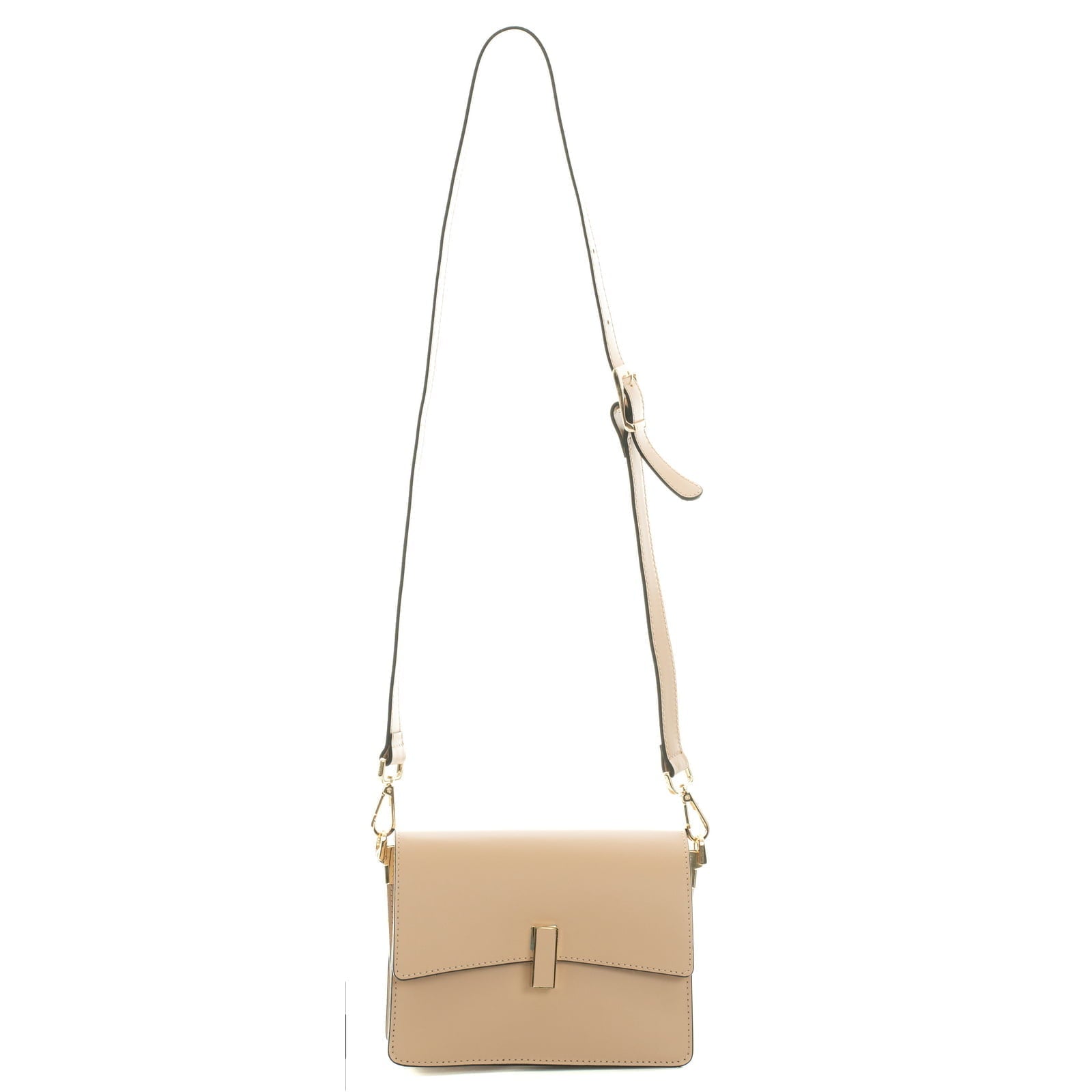 Borsa A Tracolla In Vera Pelle Donna Effetto Liscio Rindway