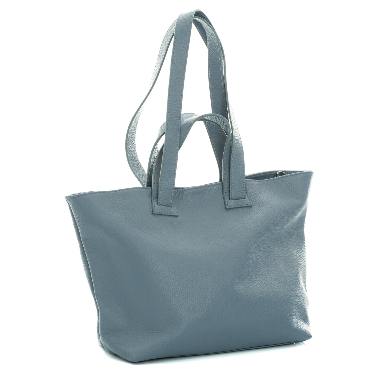 Borsa Shopper A Mano In Vera Pelle Morbida Donna Rindway