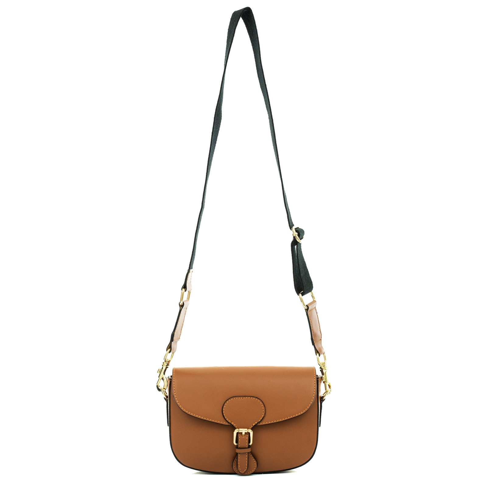 Borsa Hobo Con Tracolla In Vera Pelle Liscia Donna Rindway