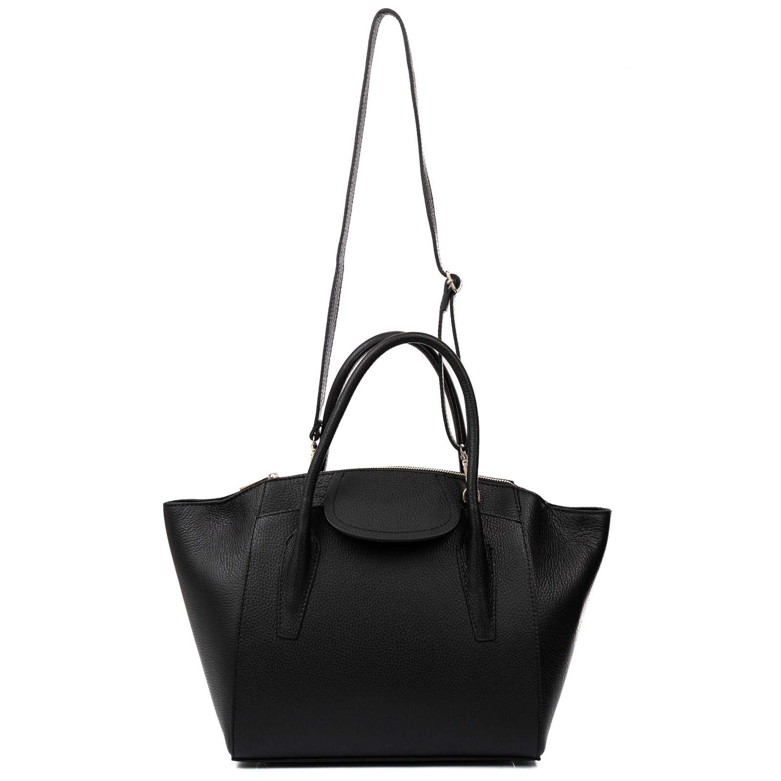 Rindway Women's Large Handbag In Genuine Nappa Calf Leather